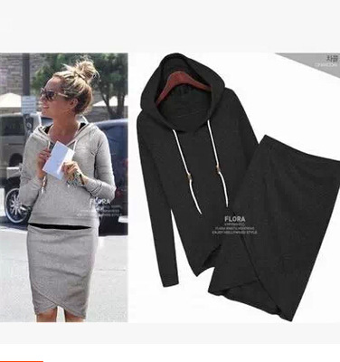 Winter Wear Clothes - 2 Pieces Women Stes European Style