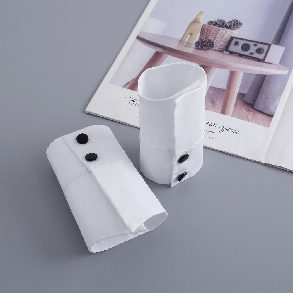 Warm Winter Clothing - Trend White Fake Cuffs Button Decorative