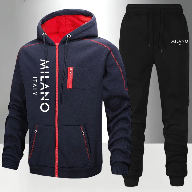 Winter Clothing Hoodie - 2026 New Men's Tracksuit Casual Hoodie