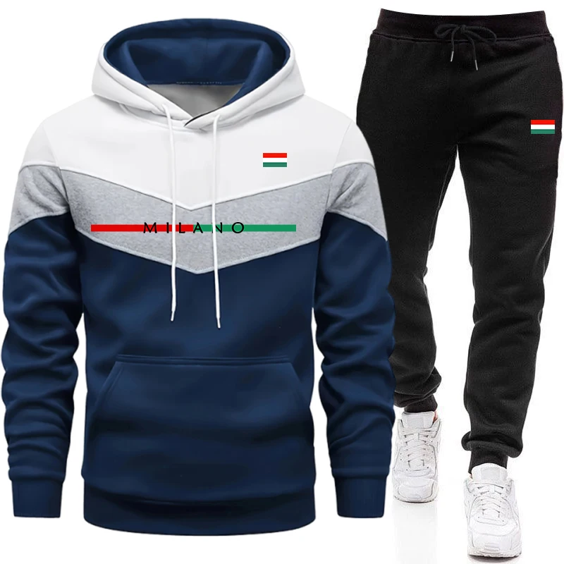 Winter Clothing Hoodie - Quality Tracksuit for Man Casual Tri