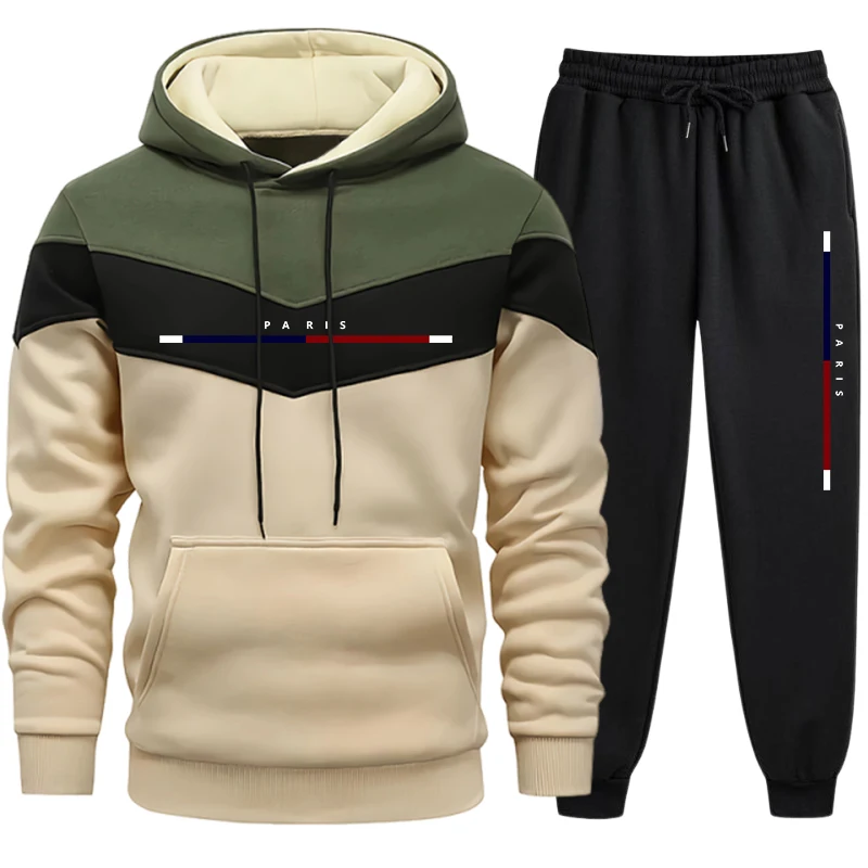 Hot Sales Men's Tracksuit Casu - огляд і ціна Winter Clothing Hoodie
