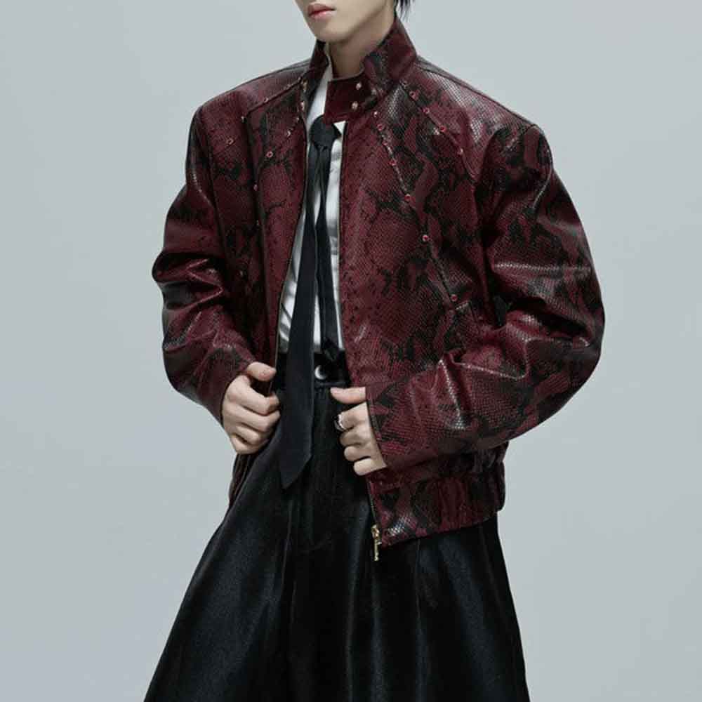 Mens Autumn Jacket Python Text - огляд і ціна Winter Clothing Jewel