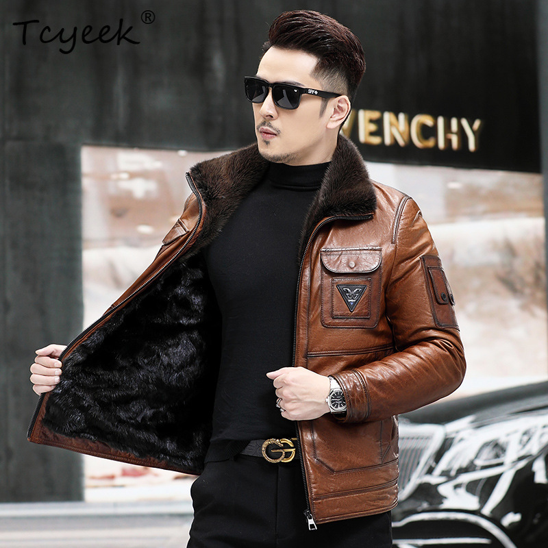 Tcyeek Top Layer Sheepskin Rea - огляд і ціна Warm Winter Clothing