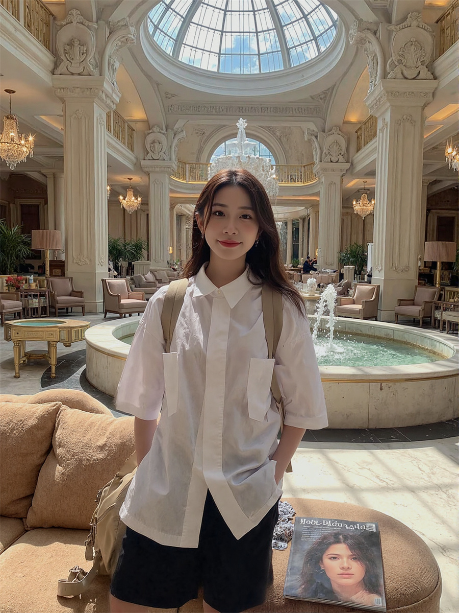 Short Sleeve Korean Style Shir - огляд і ціна Winter Clothing Trends