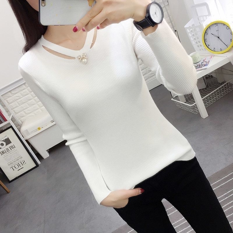 V Neck Knitting Slim Simplicit - огляд і ціна Winter Clothing Trends