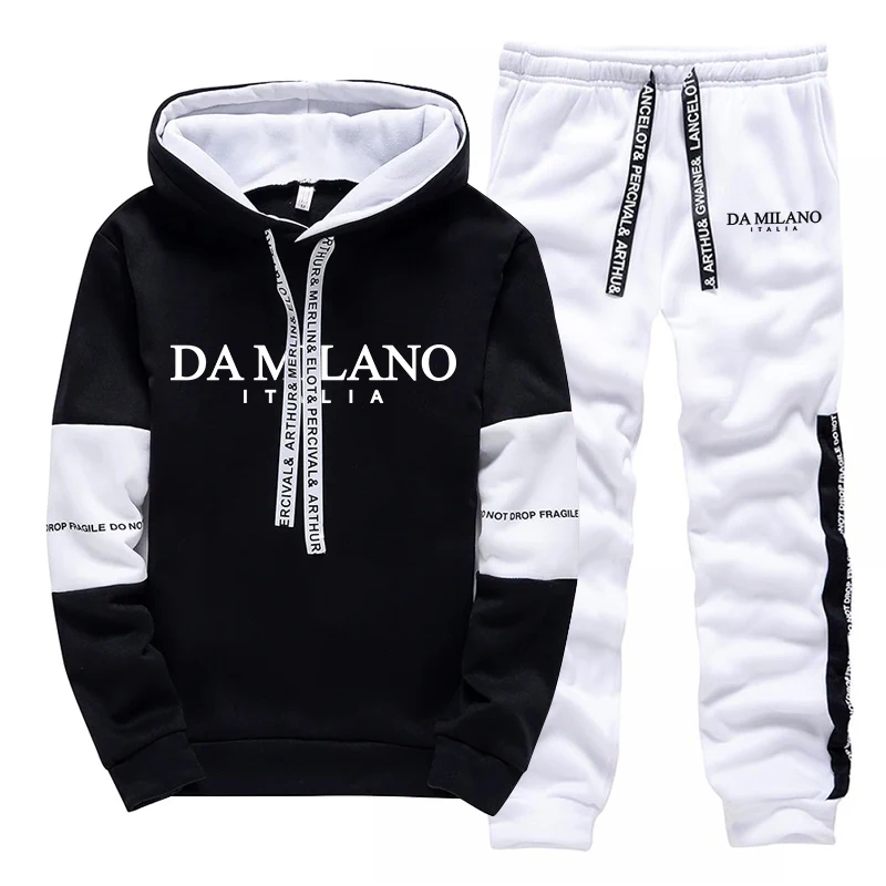 Black White Autumn Winter Men' - огляд і ціна Winter Clothing Hoodie