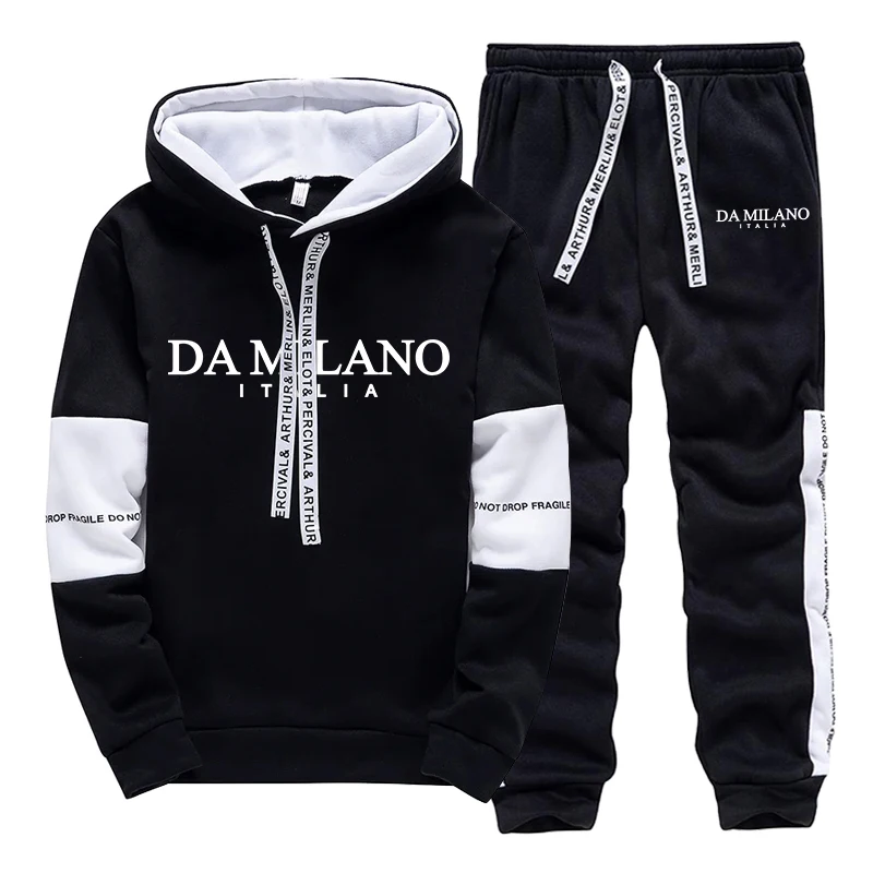Black White Autumn Winter Men' - огляд і ціна Winter Clothing Hoodie