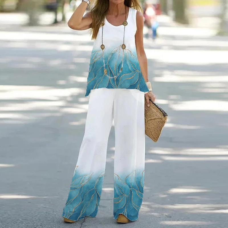 Casual Sleeveless Print Tank A - огляд і ціна Winter Wear Clothes