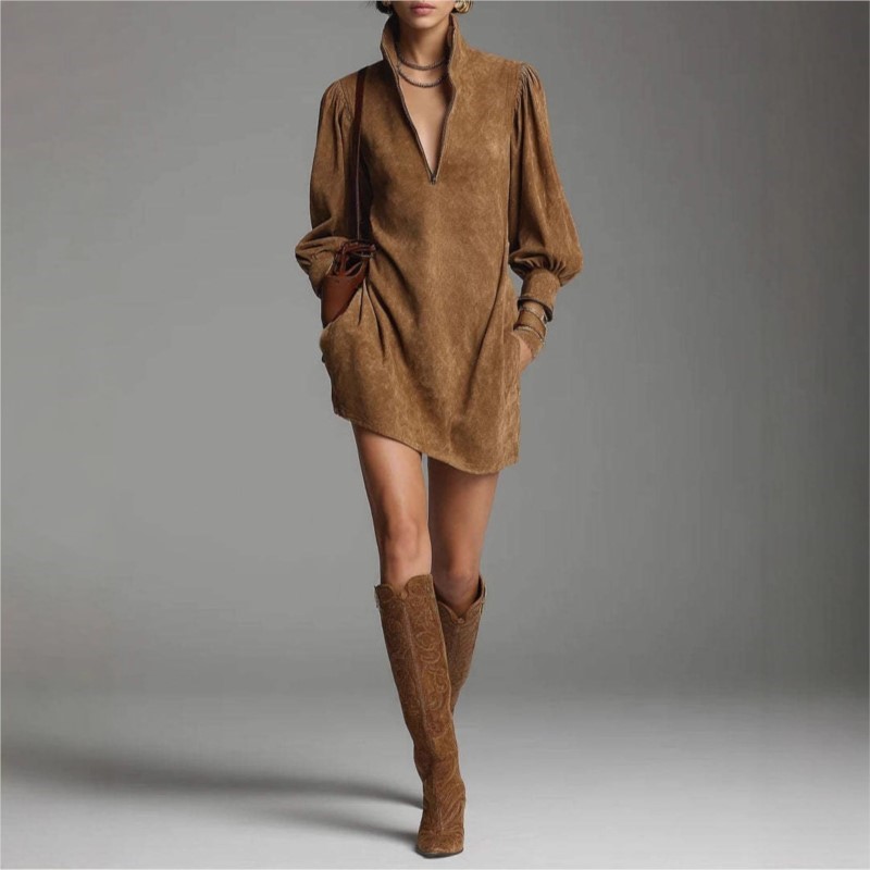 Vintage Mini Dress Women Autum - огляд і ціна Winter Clothing Pinterest