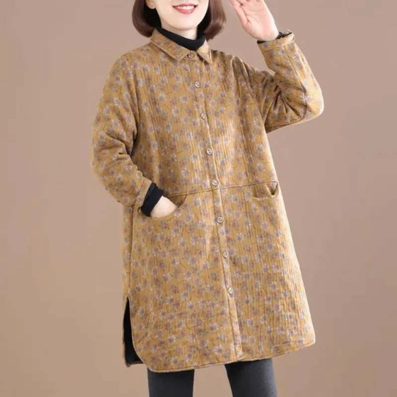 Vintage Floral Print Women Jac - огляд і ціна Winter Clothing Trends