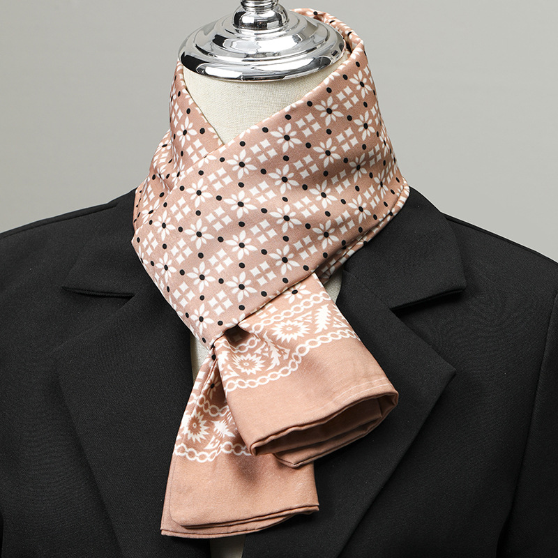 Men's Scarf Imitation Silk Nec - огляд і ціна Winter Wear Clothes