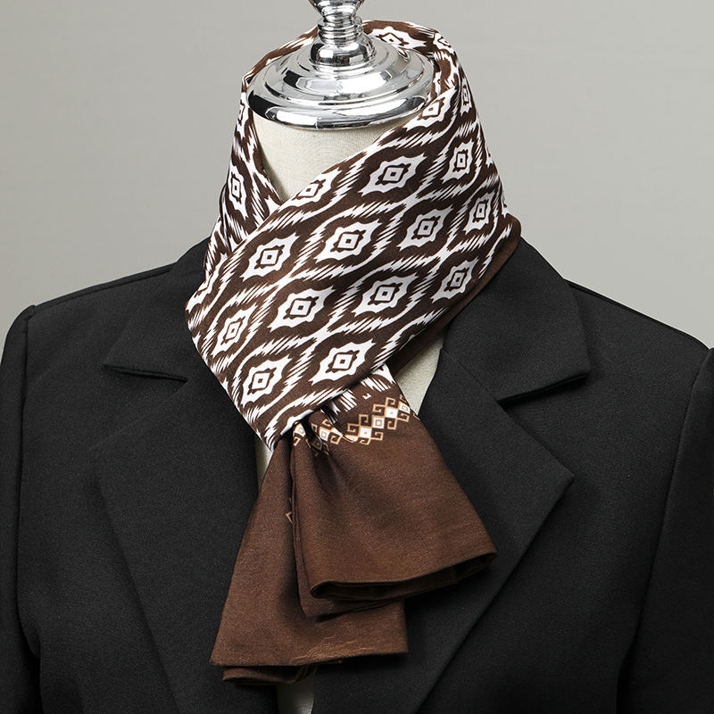 Men's Scarf Imitation Silk Nec - огляд і ціна Winter Wear Clothes