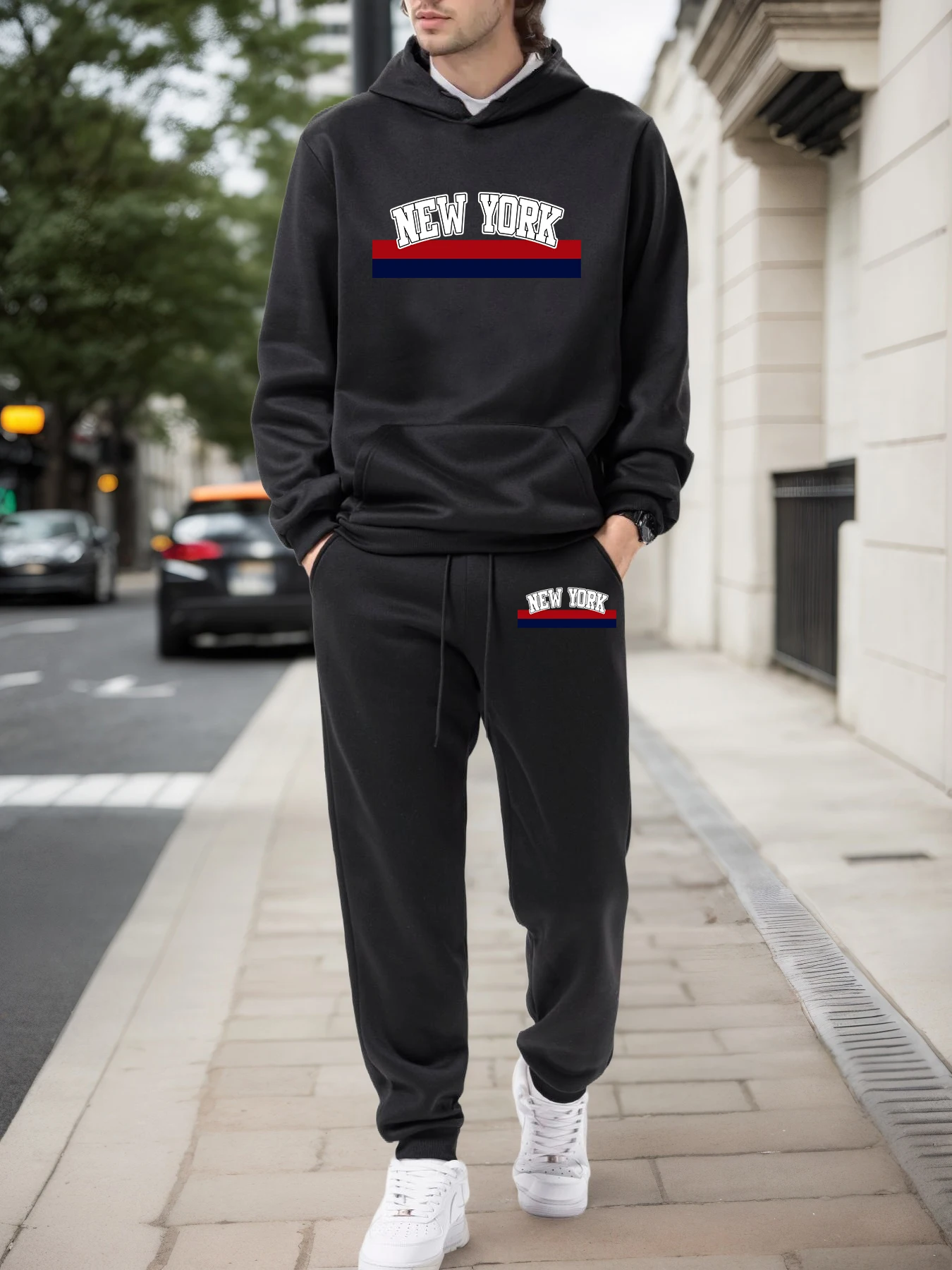 Hot Sales Men's Hoodies 2 Pcs  - огляд і ціна Winter Clothing Hoodie