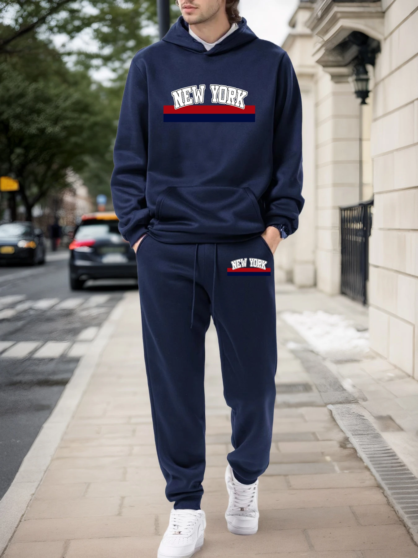 Hot Sales Men's Hoodies 2 Pcs  - огляд і ціна Winter Clothing Hoodie