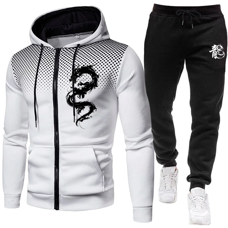 Men's Paris Dragon Pattern Fas - огляд і ціна Warm Winter Clothing