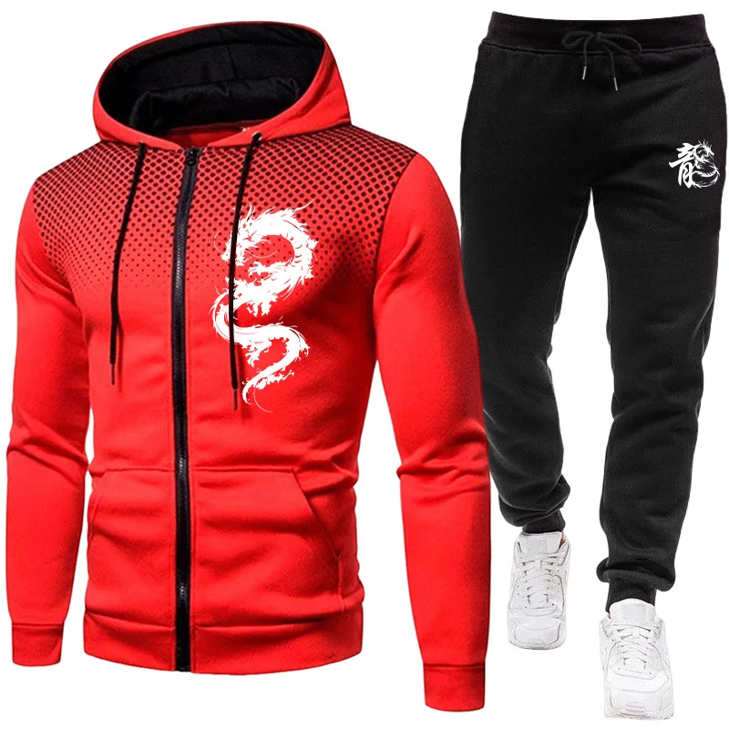 Men's Paris Dragon Pattern Fas - огляд і ціна Warm Winter Clothing