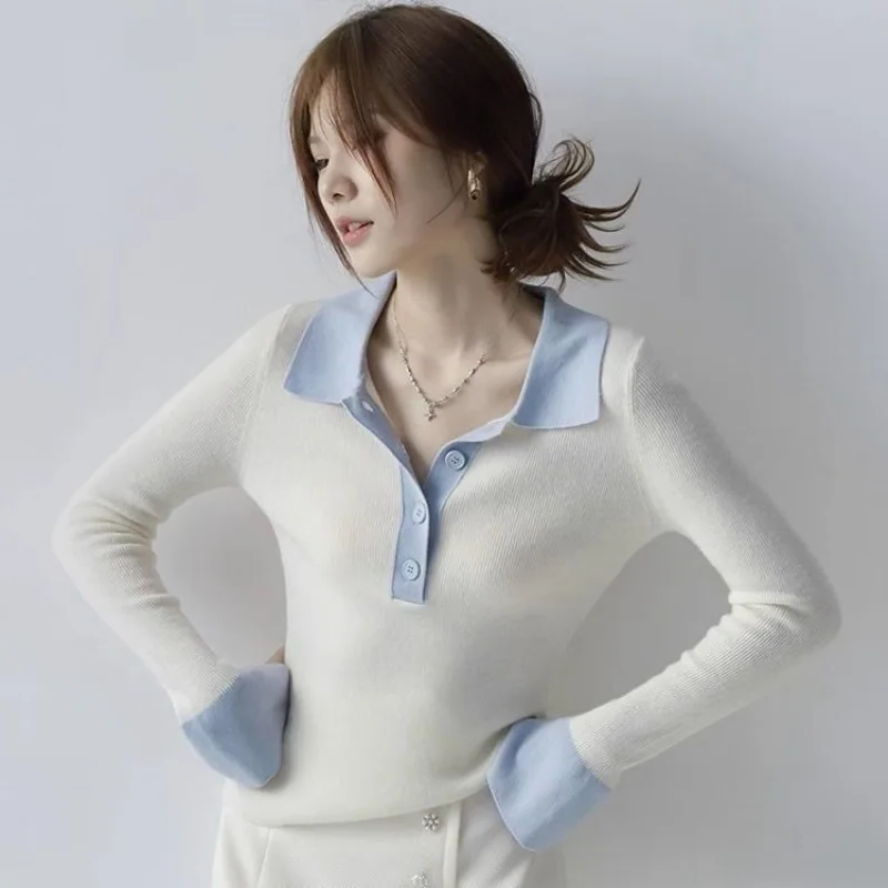 Woman Tshirt With Collar Autum - огляд і ціна Winter Clothing Trends