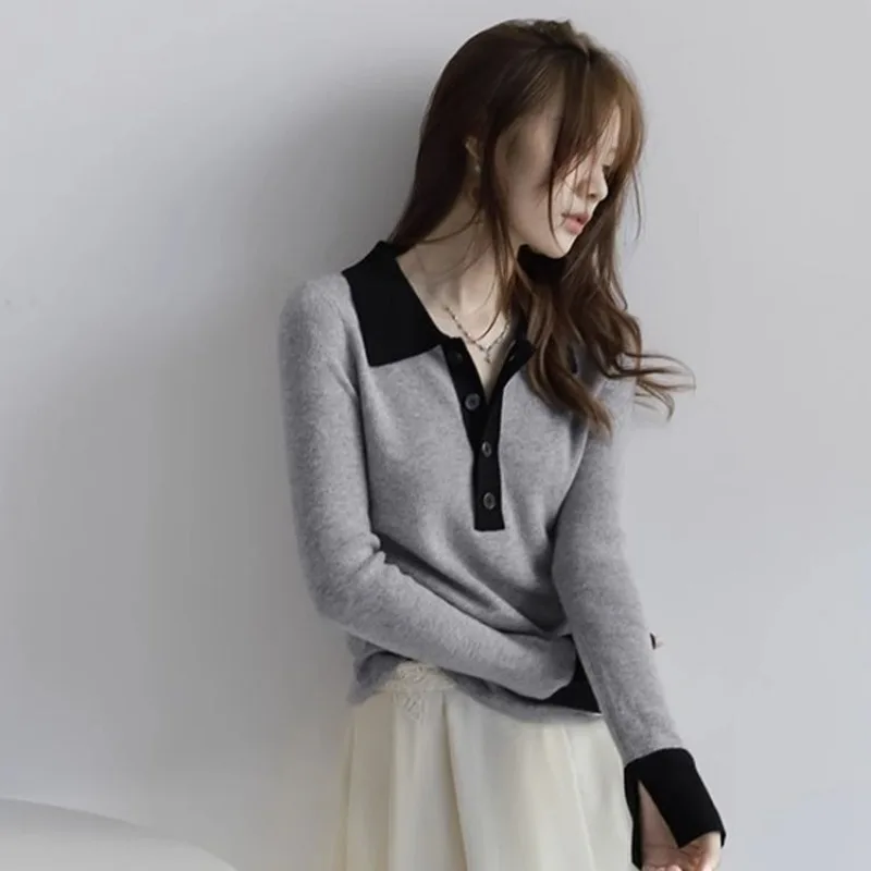 Woman Tshirt With Collar Autum - огляд і ціна Winter Clothing Trends
