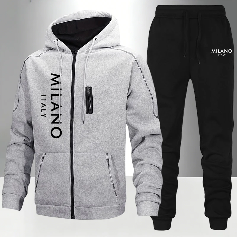 2026 New Men's Tracksuit Casua - огляд і ціна Winter Clothing Hoodie