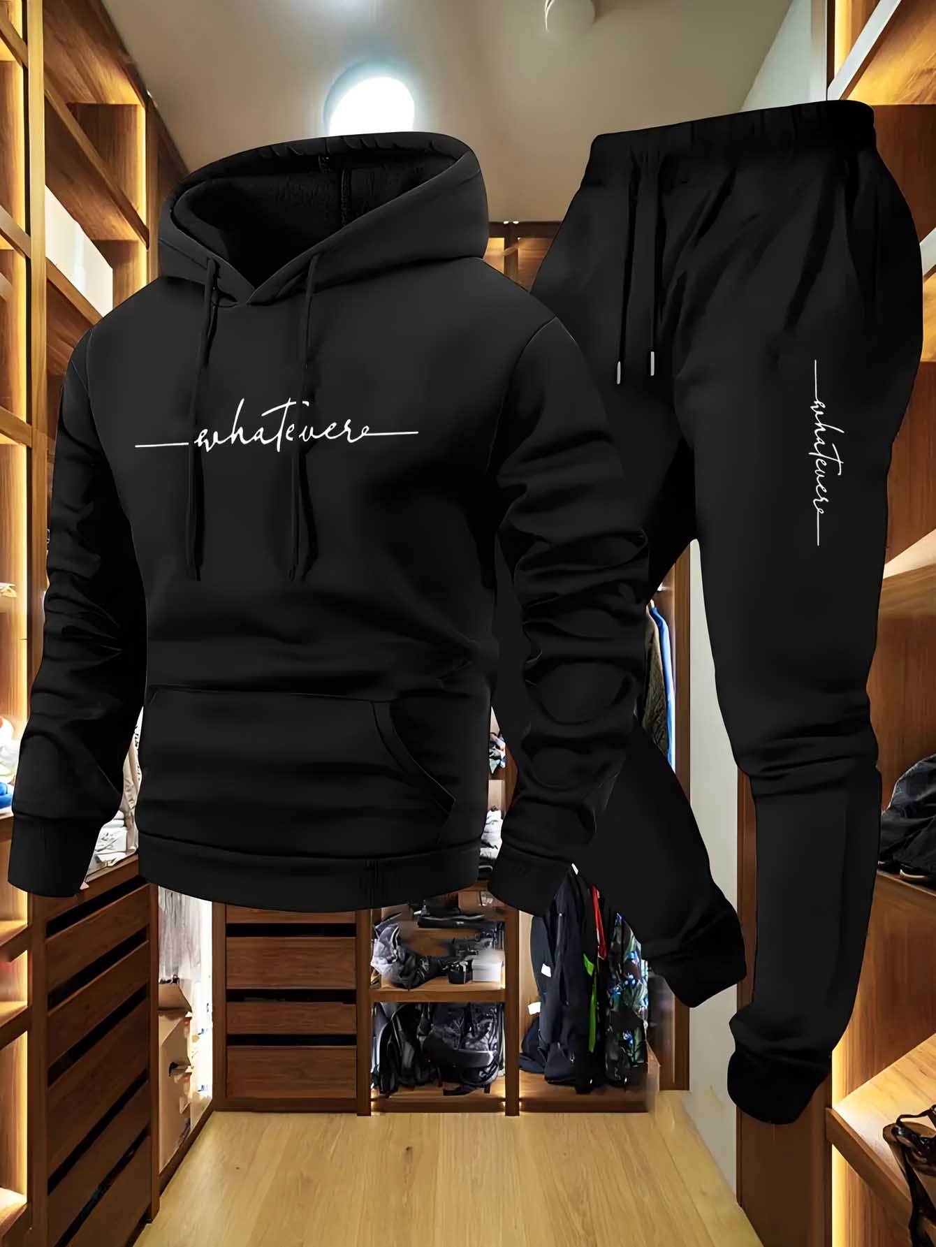 2-Piece Fleece Tracksuit for M - огляд і ціна Winter Clothing Trends