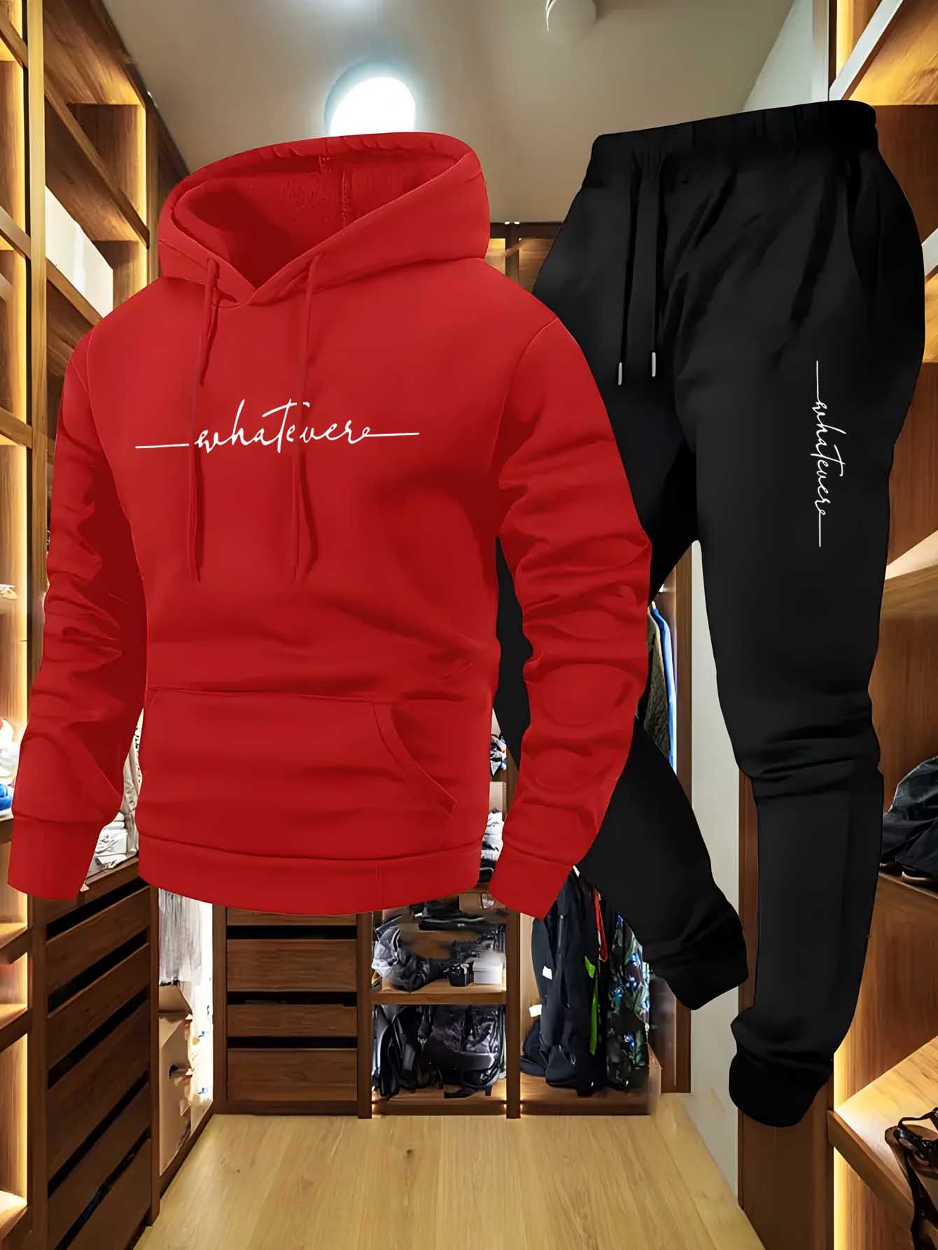 2-Piece Fleece Tracksuit for M - огляд і ціна Winter Clothing Trends